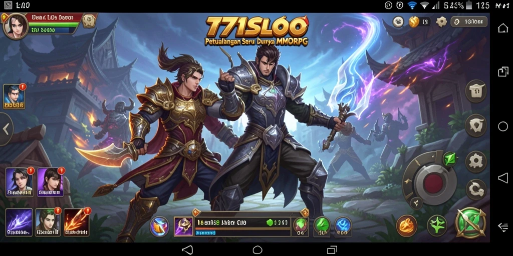 Gameplay seru di dunia fantasi MMORPG 171SLOT.