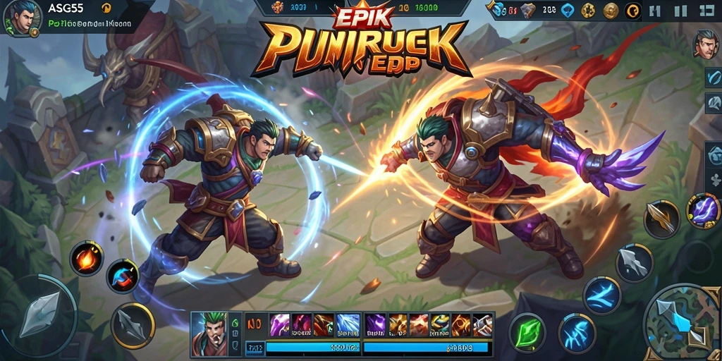 Gameplay seru dengan karakter-karakter unik di ASG55.