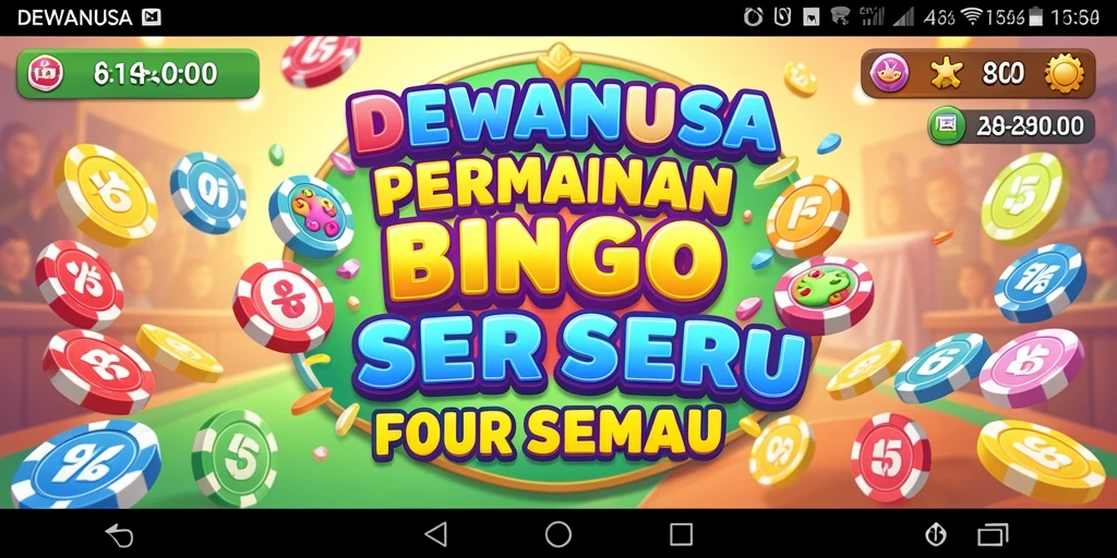 Tampilan gameplay DEWANUSA dengan suasana Bingo yang menegangkan.
