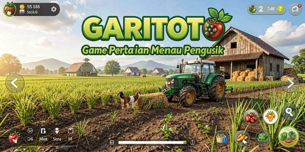 Tampilkan gameplay menarik dengan berbagai jenis tanaman di GARITOTO.