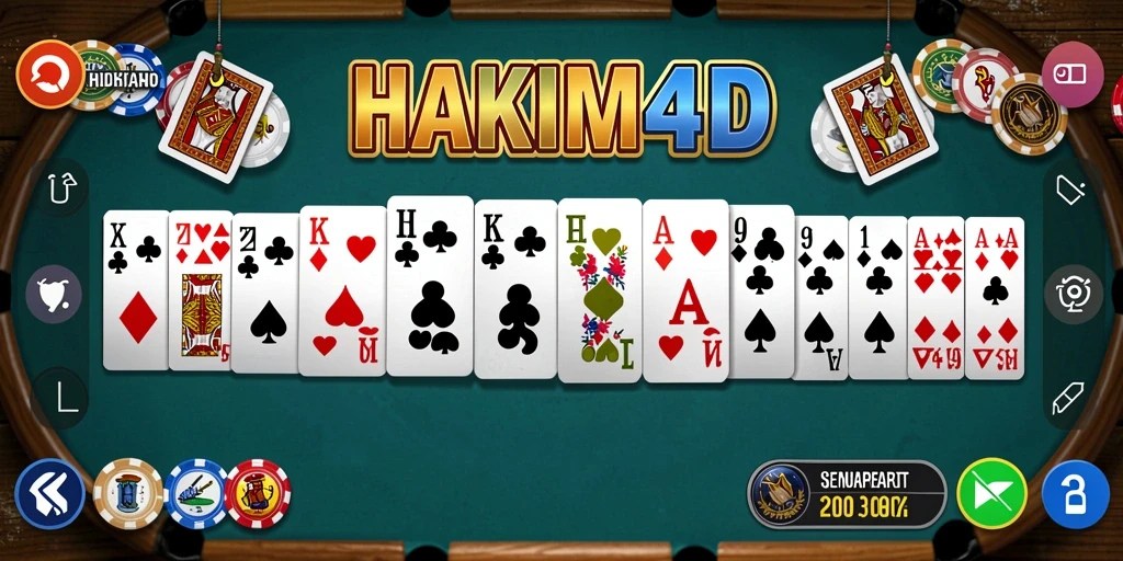 Tampilan gameplay HAKIM4D yang seru dan interaktif.
