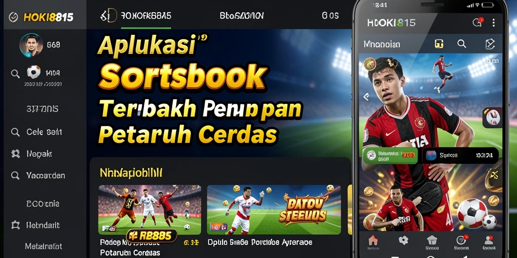 Tampilan screenshot utama HOKI8815 menampilkan gameplay Sportsbook.