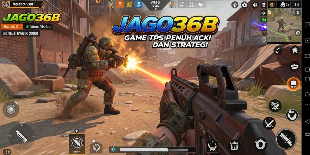Tampilan gameplay TPS JAGO368 yang mendebarkan dan penuh aksi.