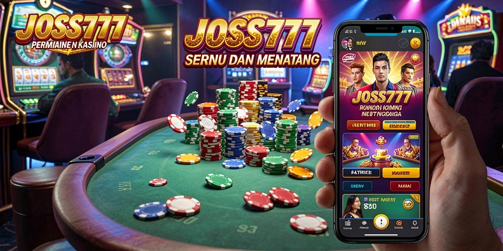 Tampilan gameplay JOSS777 yang memikat dan interaktif.