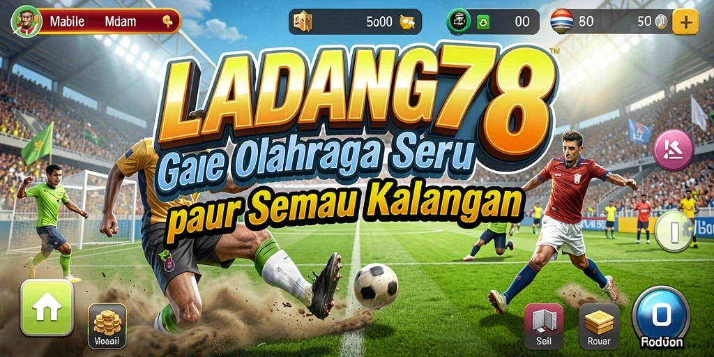 Gameplay seru dan kompetitif dalam LADANG78, nikmati setiap momen.