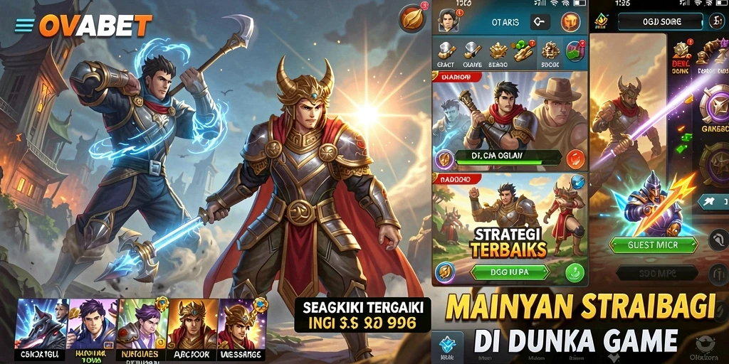 Tampilan gameplay OVABET dengan strategi yang mendalam.