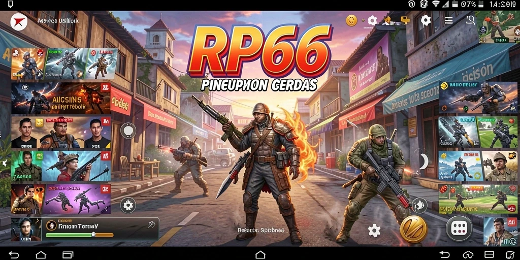Tampilan antarmuka RP66 yang modern dan mudah digunakan.