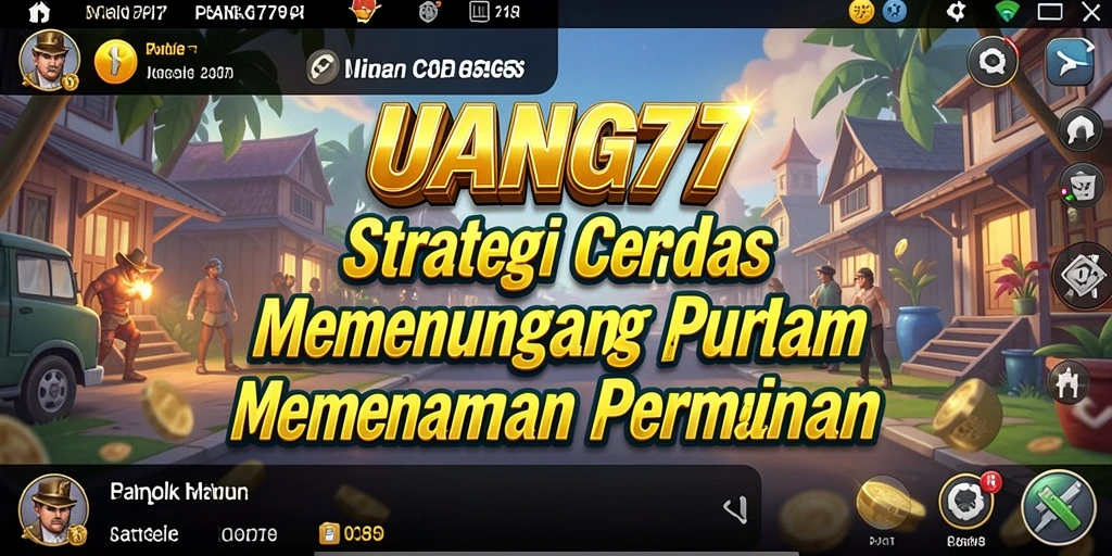 Tampilan gameplay UANG77 yang menarik dan penuh strategi.