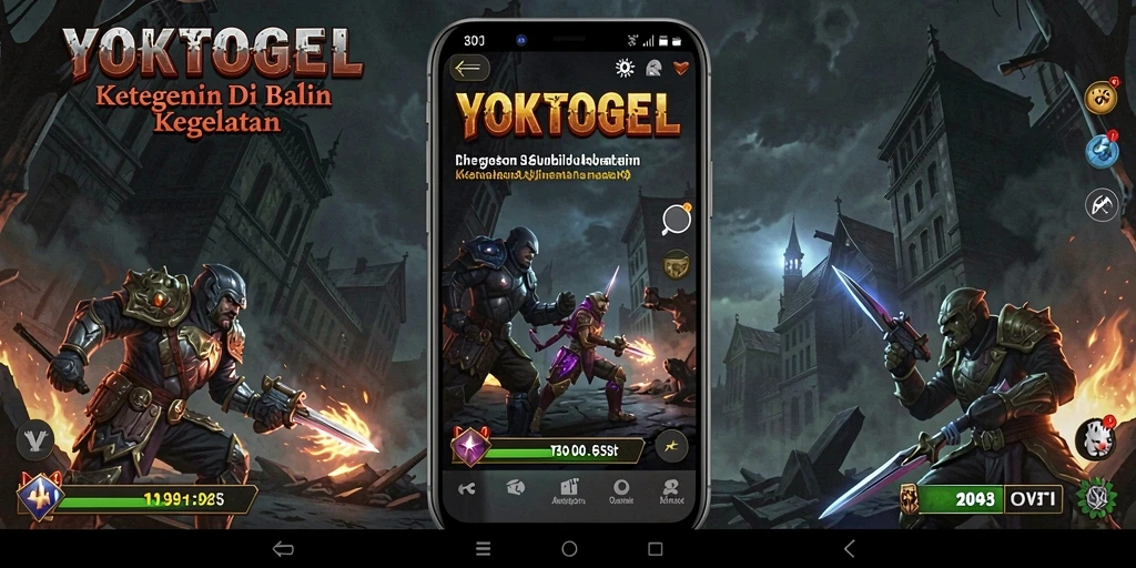 Gameplay YOKTOGEL dengan suasana menegangkan dan kegelapan yang mencekam.